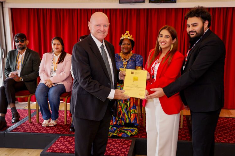 Alain St. Ange Honoured at House of Lords - TRAVELINDEX